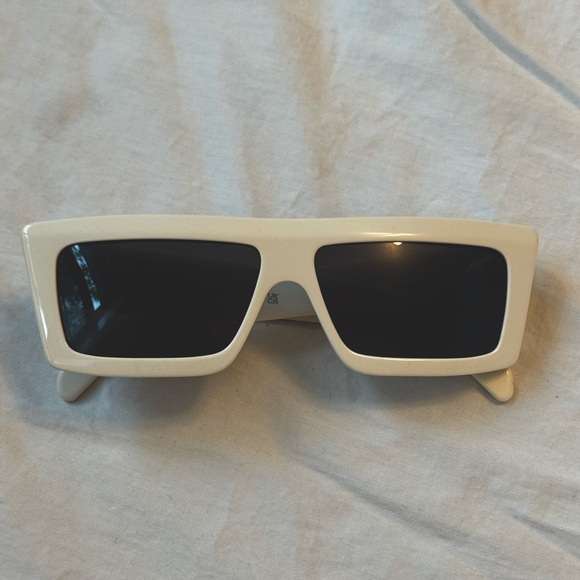 Celine Ivory Sunglasses with Black Accents - Picture 1 of 3